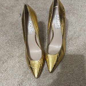 Michael Kors Gold Women's Shoes